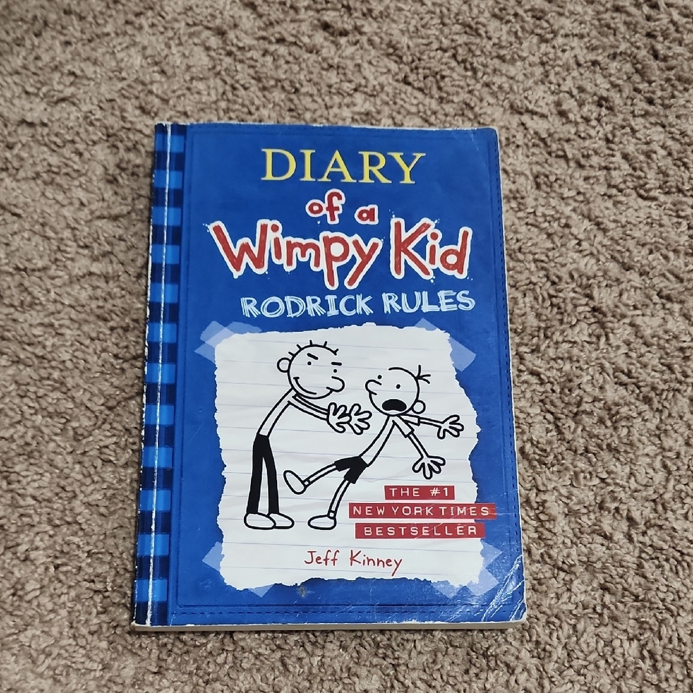 Diary Of a Wimpy Kid Rodrick Rules Paperback Book